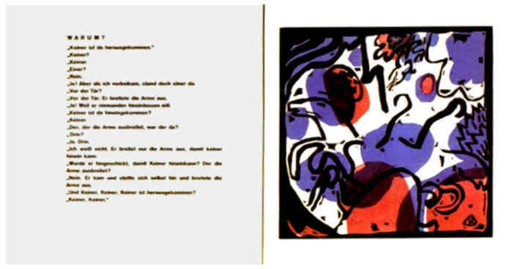 Double Spread From Kandinsky'S Book Sounds 3